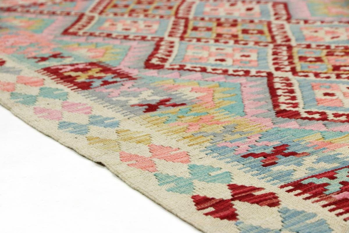 Orientteppich Kelim Afghan Handgewebter 3 Nain mm Orientteppich, Höhe: rechteckig, Trading, 124x174