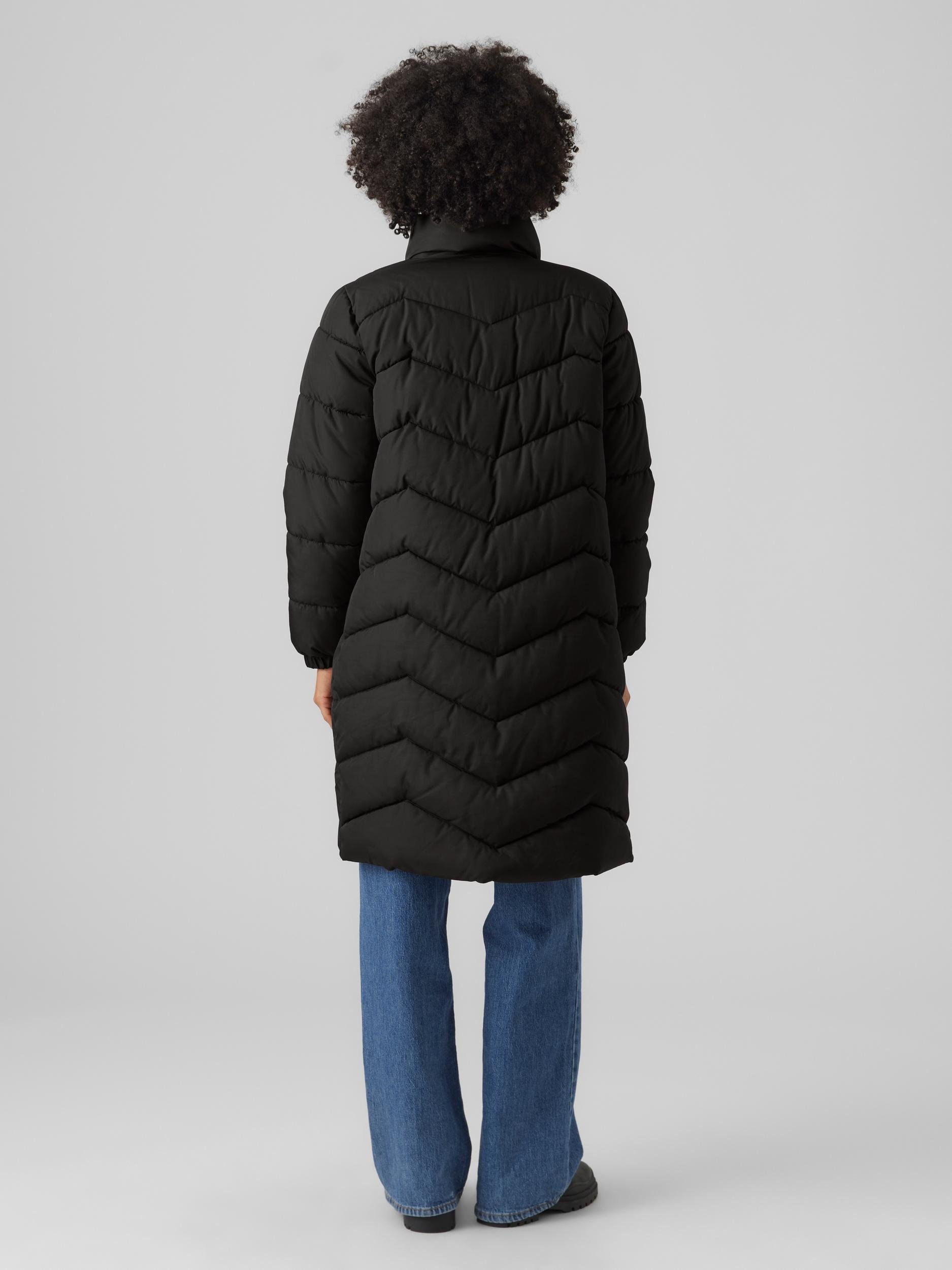 CP COAT Black BOOS Steppmantel VMLIGA Vero Moda