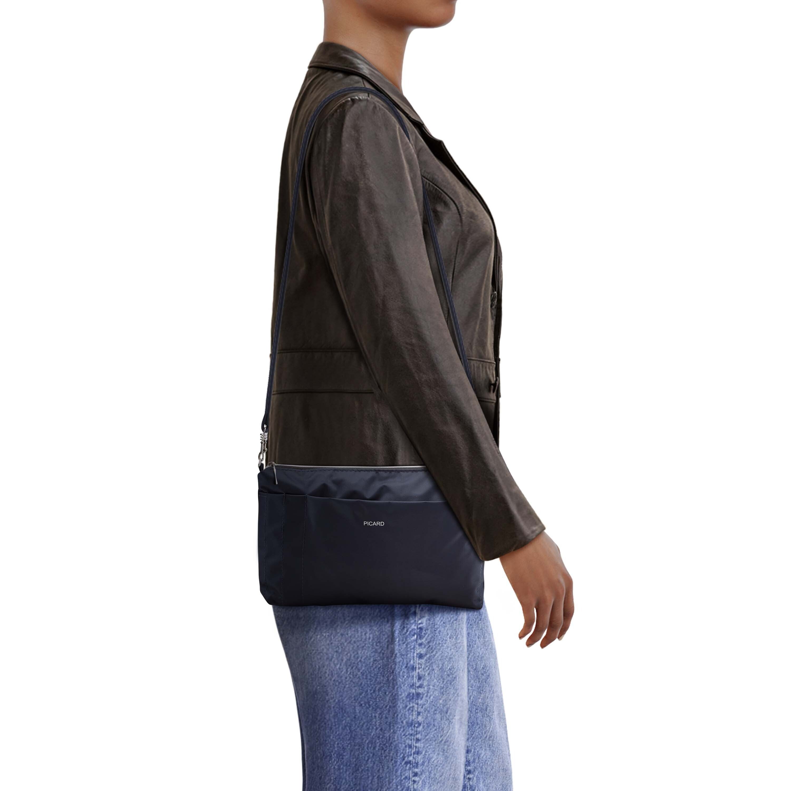 Picard Schultertasche PICARD Taschen-Organizer Switchbag aus Nylon