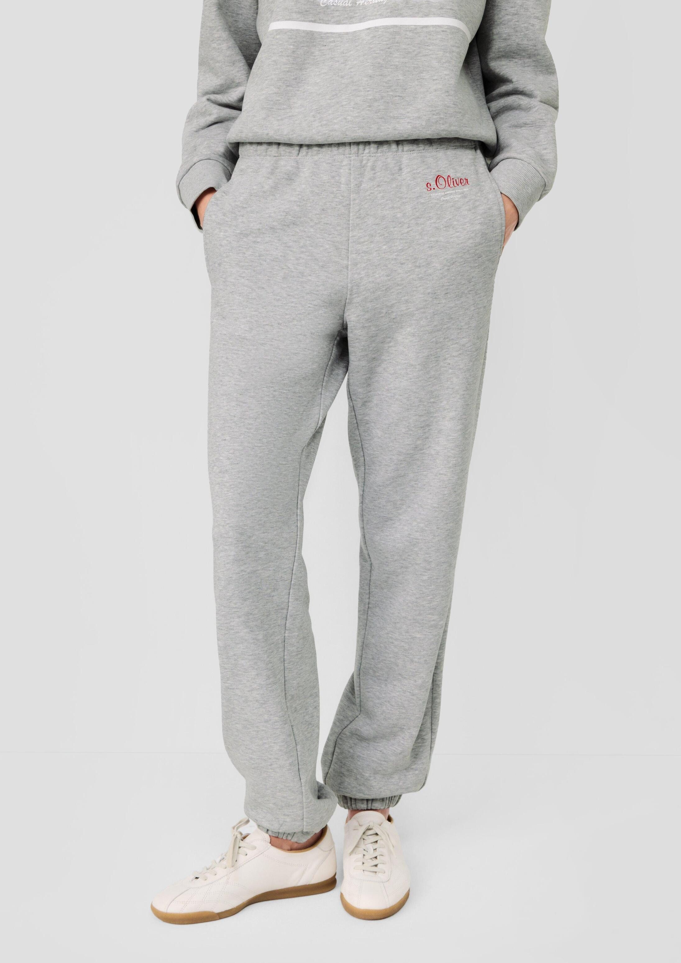 s.Oliver Jogginghose Hose s.Oliver x Heidi Klum: Jogpants mit Logo