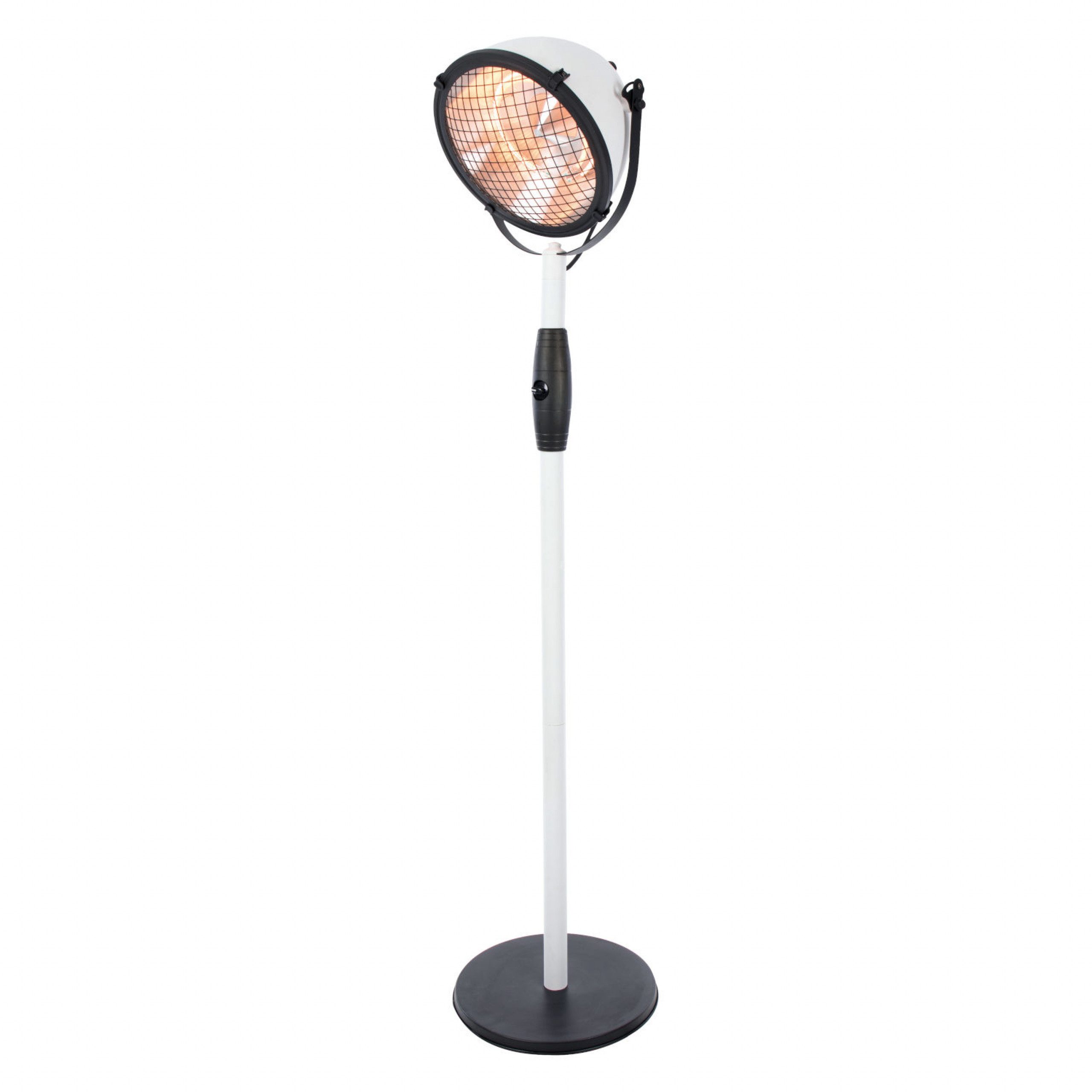 SUNRED® heat systems Heizstrahler SUNRED® Stand-Infrarot-Heizstrahler Indus Bright Standing White 2100
