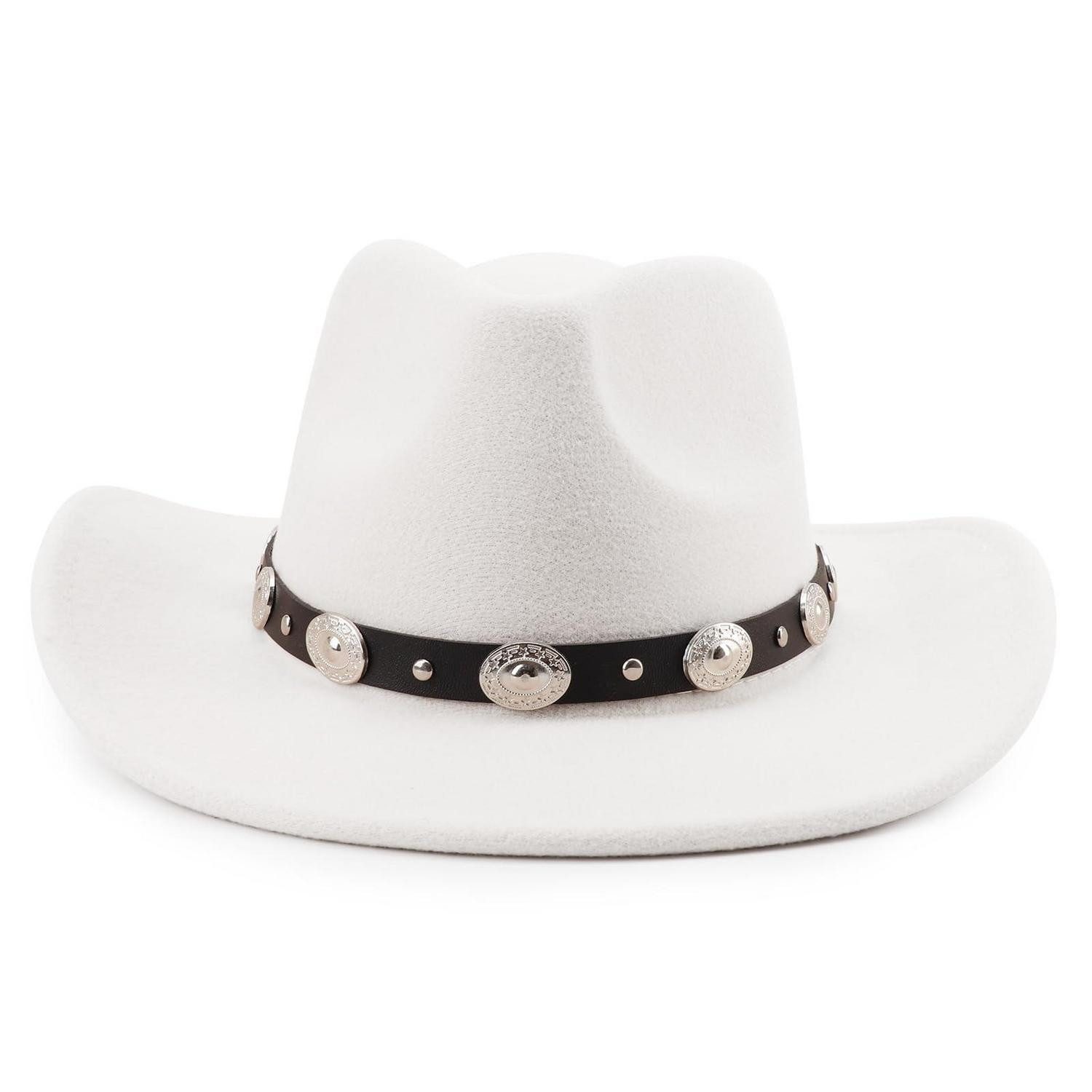 LuxusKollektion Fedora Fedora Hut Damen Schlapphut Panama 1 Pc Fedora Hat White Style 01 M