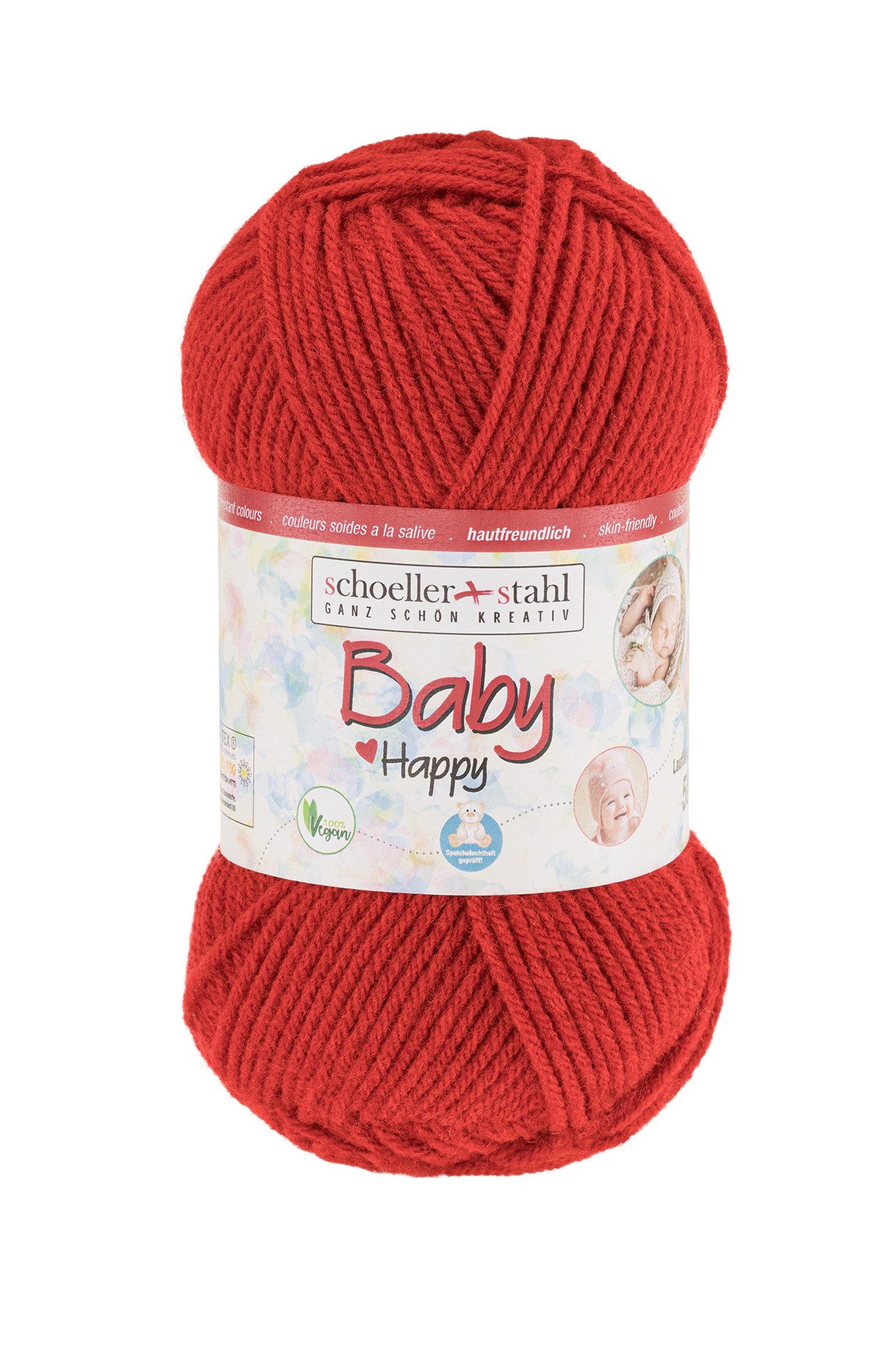 Schoeller + Stahl Baby Happy Häkelwolle, 185 m, weich und pflegeleicht