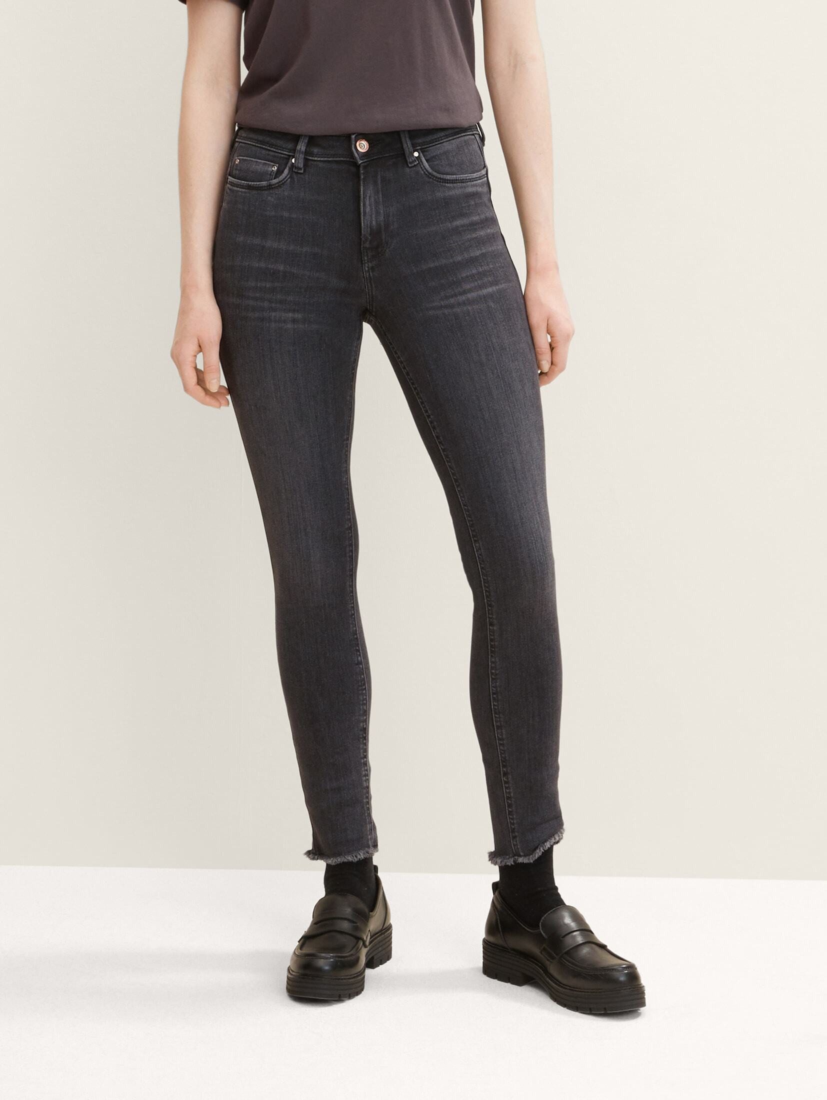 TOM TAILOR Denim Skinny-fit-Jeans Jeanshosen TTJONA EXTRA SKINNY ANKLE Jean günstig online kaufen