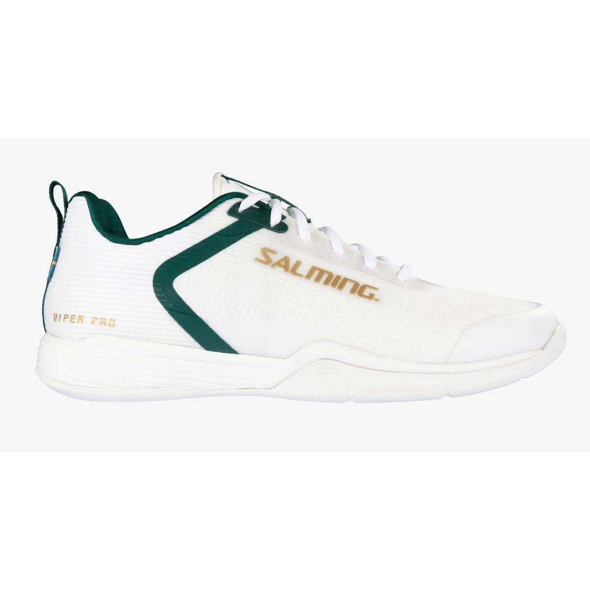 SALMING Hallen-Indoorschuhe Viper Pro Leichtigkeit/Beweglichkeit weiss/grün Badmintonschuh