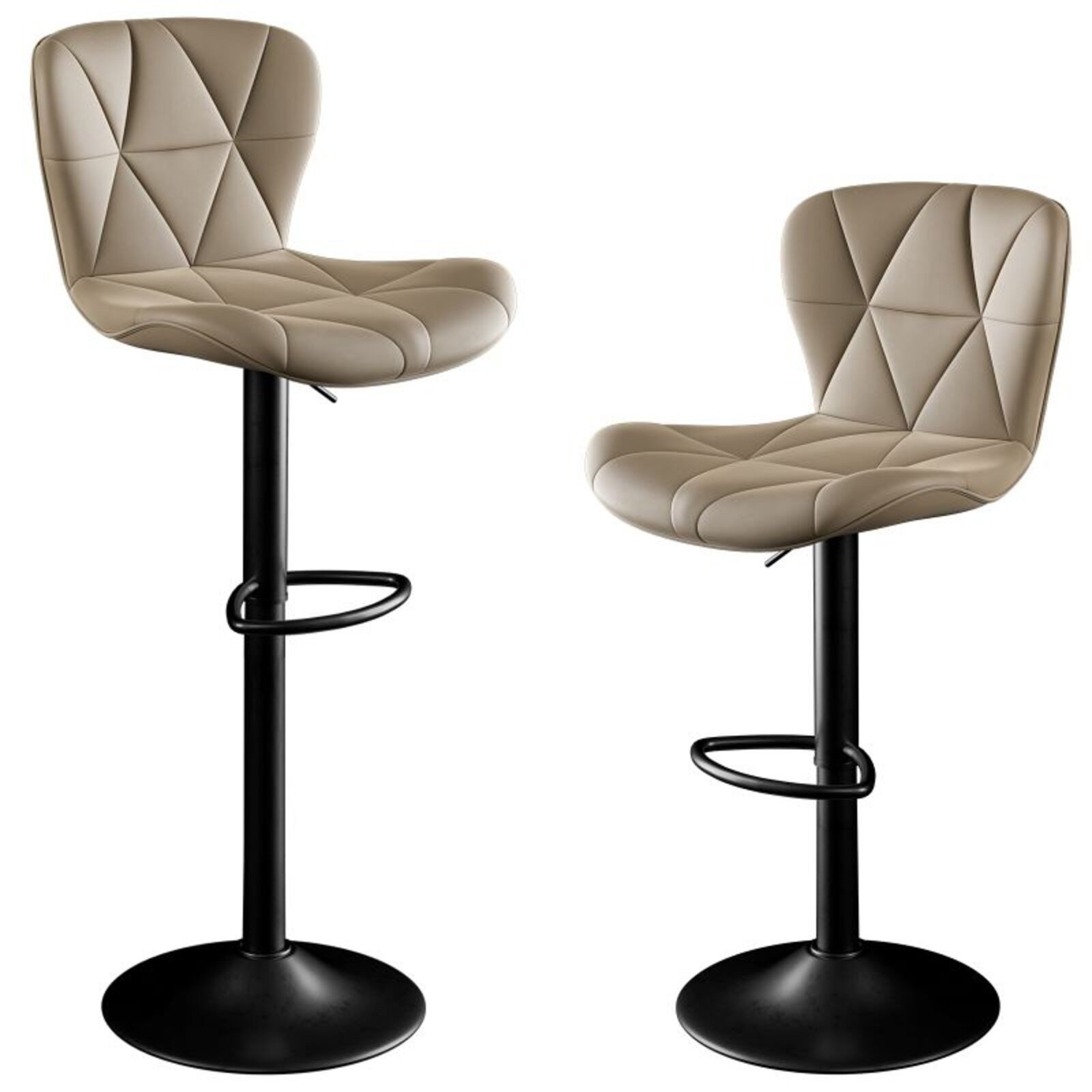 HawthyHome Barhocker Barstuhl, Höhenverstellbar mit Rückenlehne, günstig online kaufen