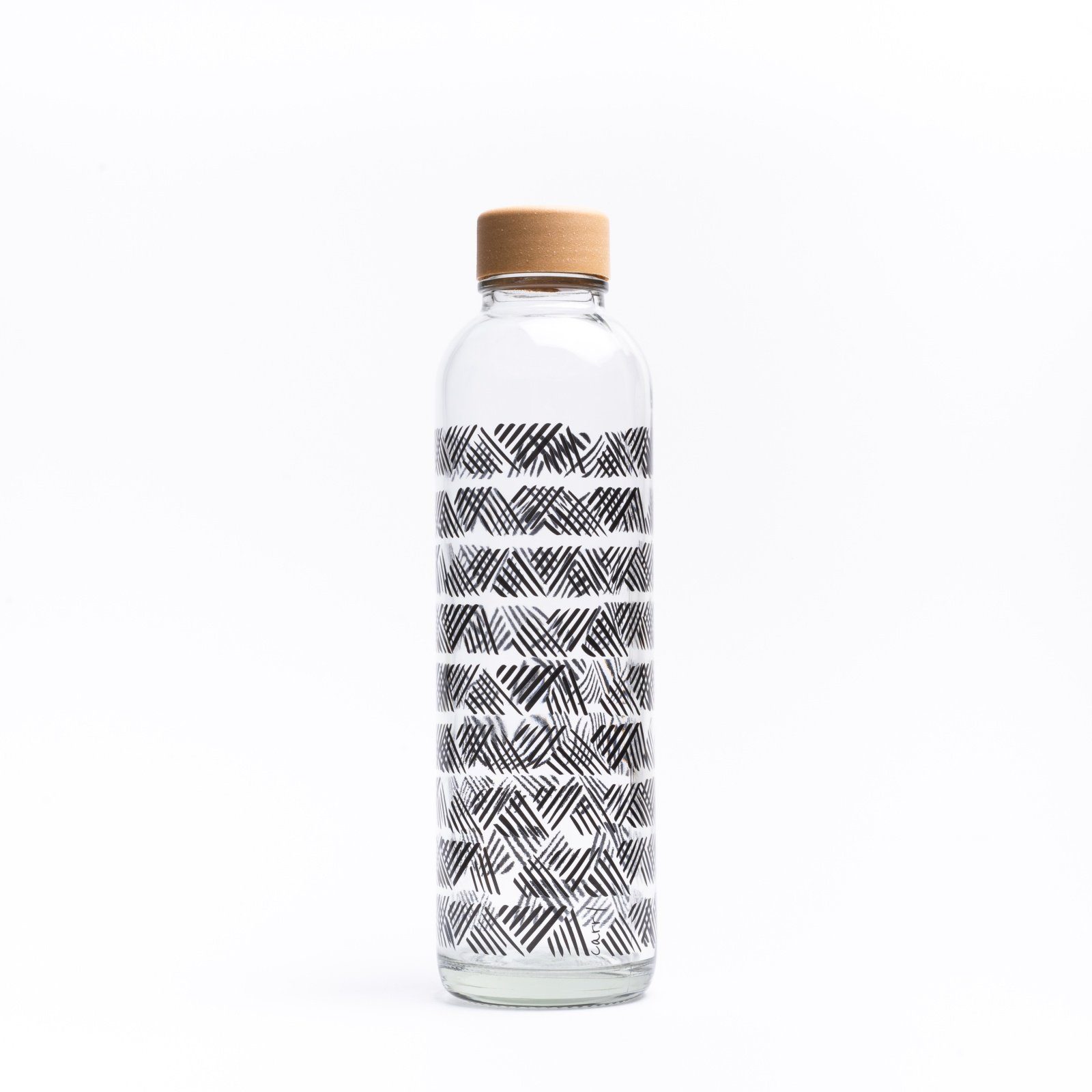 yogabox Trinkflasche CARRY TRACK Regional OFF GLAS, l 0.7 produziert