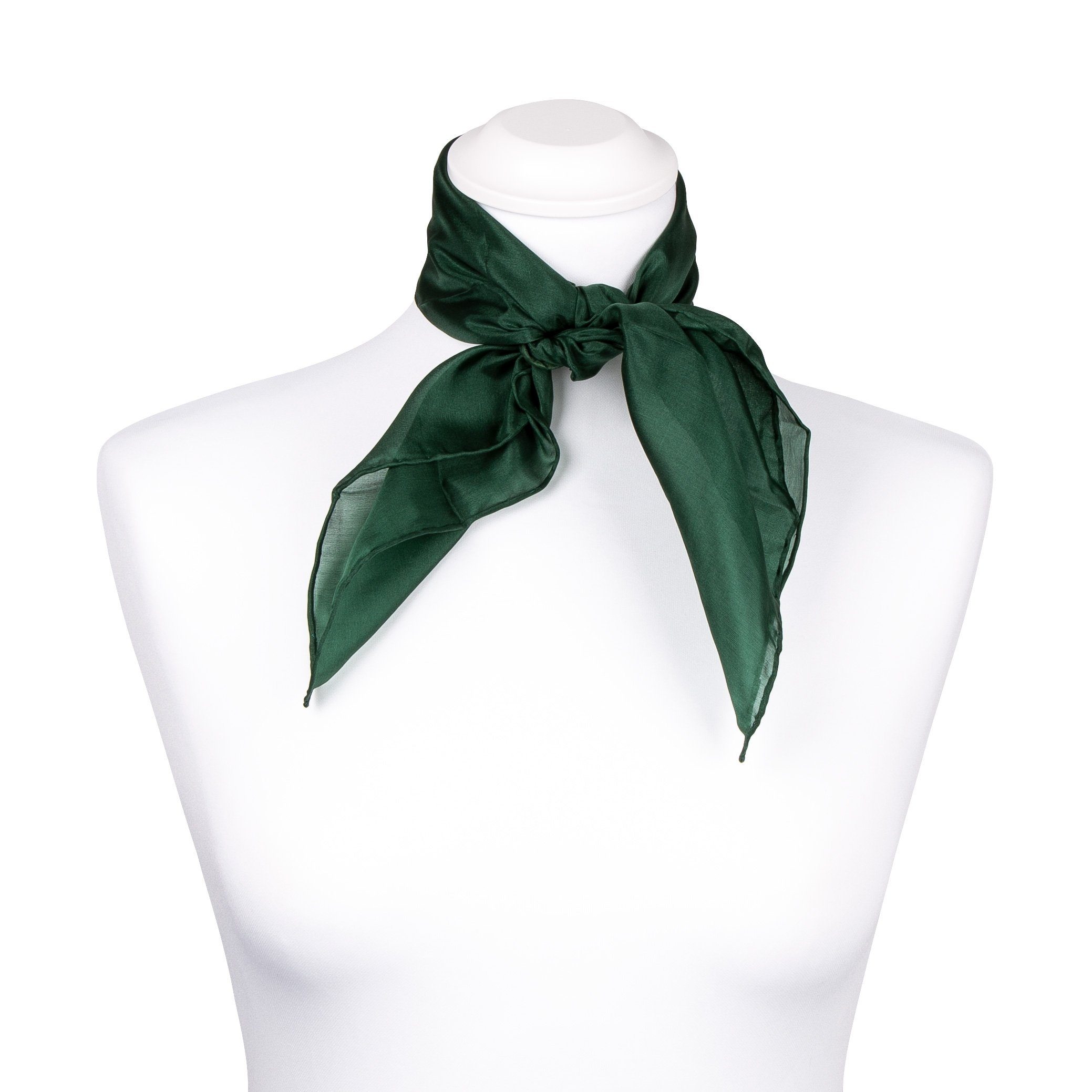 TINITEX Nickituch Nickituch Halstuch waldgrün günstig online kaufen
