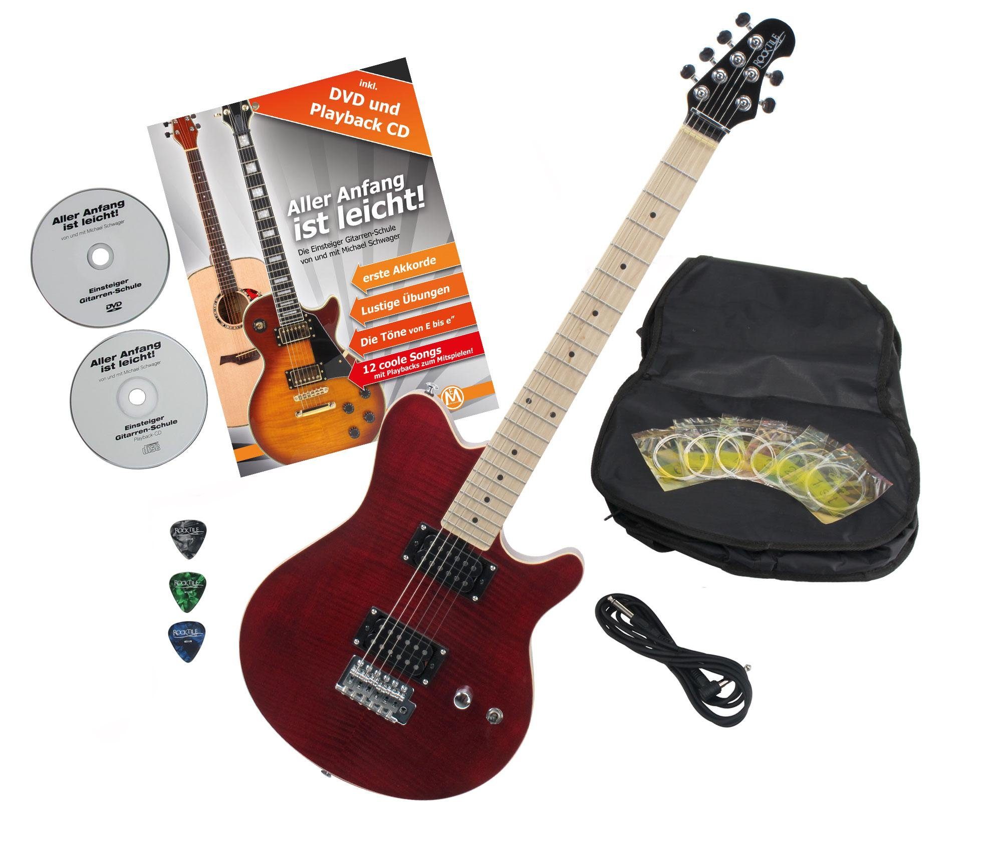 E-Gitarre Pro MM150-TR elektrische Gitarre