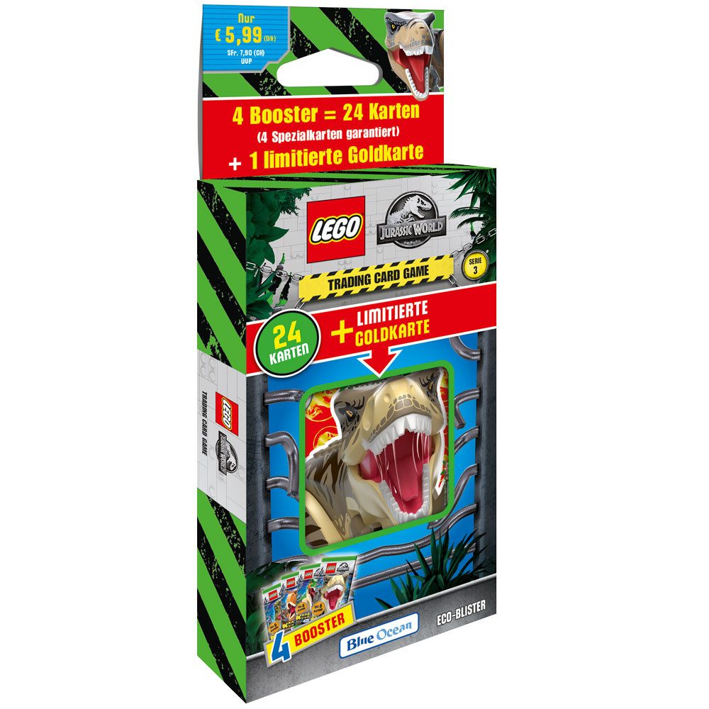 LEGO® Sammelkarte Blue Ocean LEGO Jurassic World Serie 3 1 Blister (zufällige Auswahl)