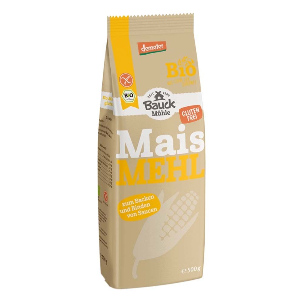 Bauck Mühle Mehl Mehl - Mais 500g