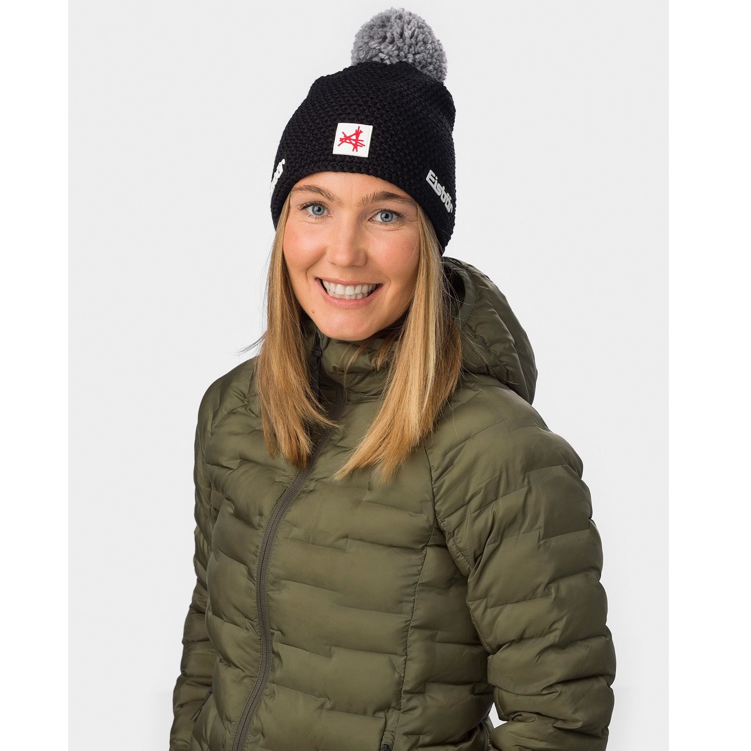 Eisbär Strickmütze Strickmütze Jamie Pompon MÜ SA mit Bommel Unisex (Stück)