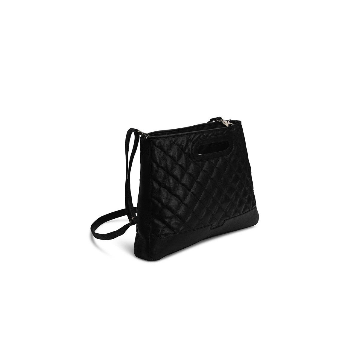muud Handtasche Lederhandtasche Darcia Black