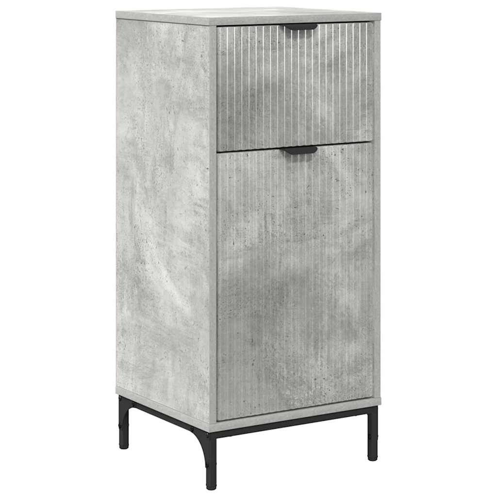 vidaXL Badezimmerspiegelschrank Badezimmer Schrank Betongrau 39,5 günstig online kaufen