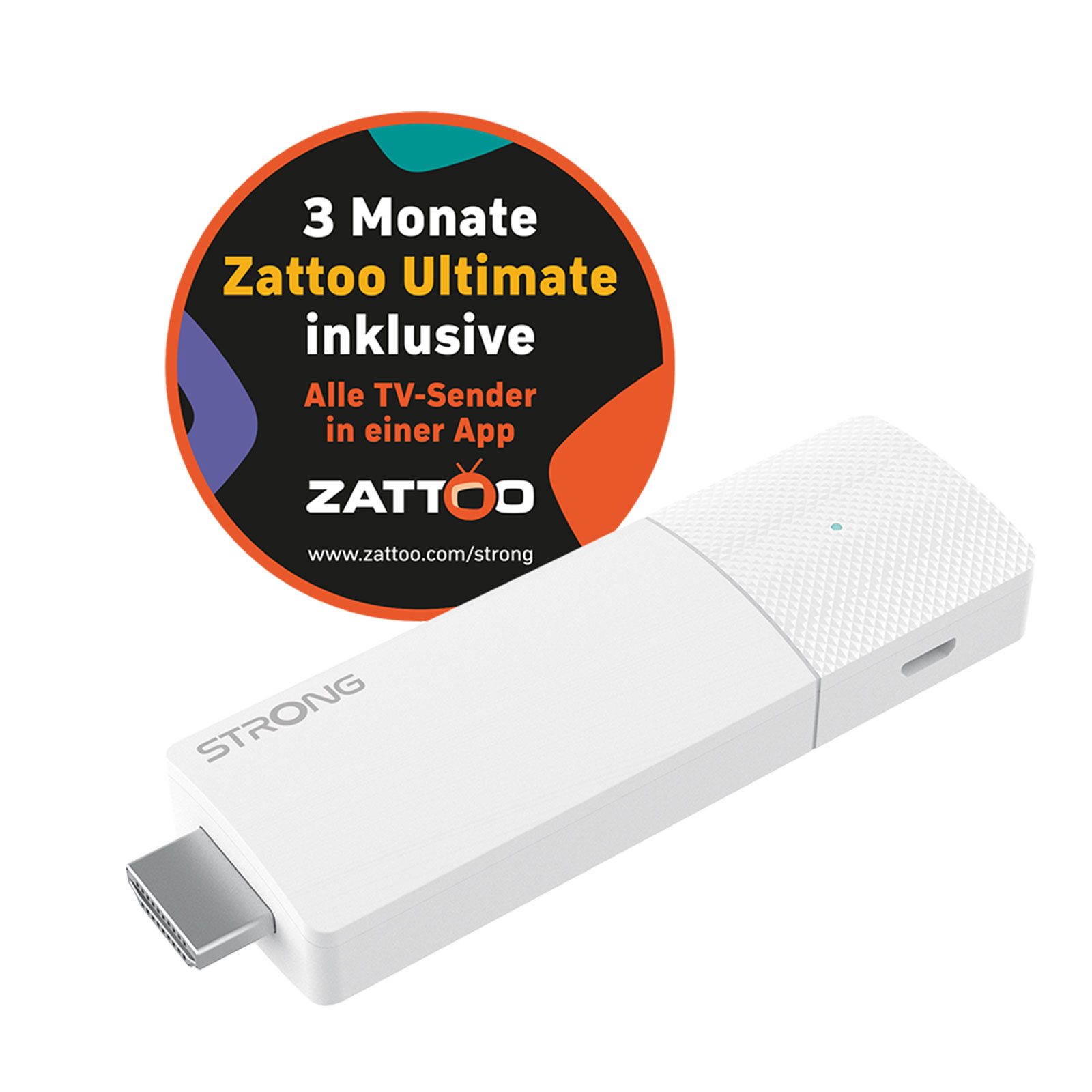 Strong Streaming Boxen Leap-Air Ultimate, Android 11 & Google TV, 4K UHD, Sprachsteuerung