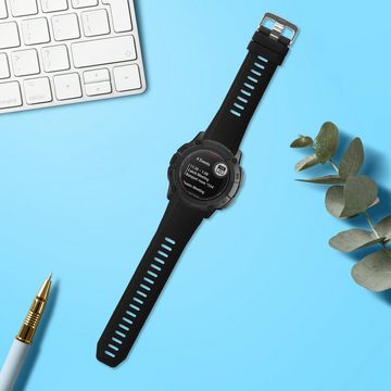 kwmobile Uhrenarmband Armband für Garmin Instinct 2X Solar, Ersatzarmband Fitnesstracker - Fitness Band Silikon