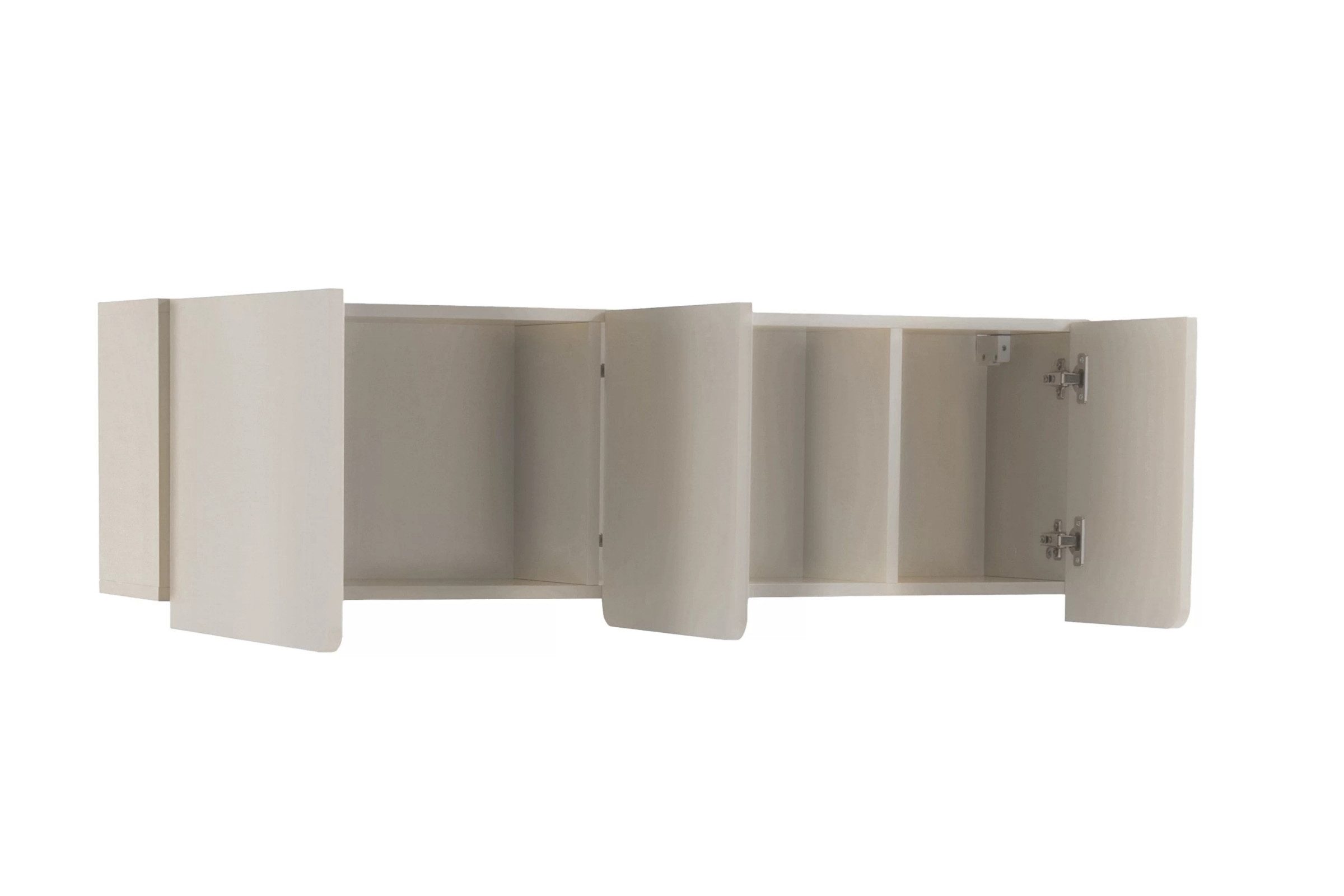 Deine Möbel 24 Hängeregal LIBU 12 Wandregal Regal 120 cm breit, Set 3-tlg., günstig online kaufen