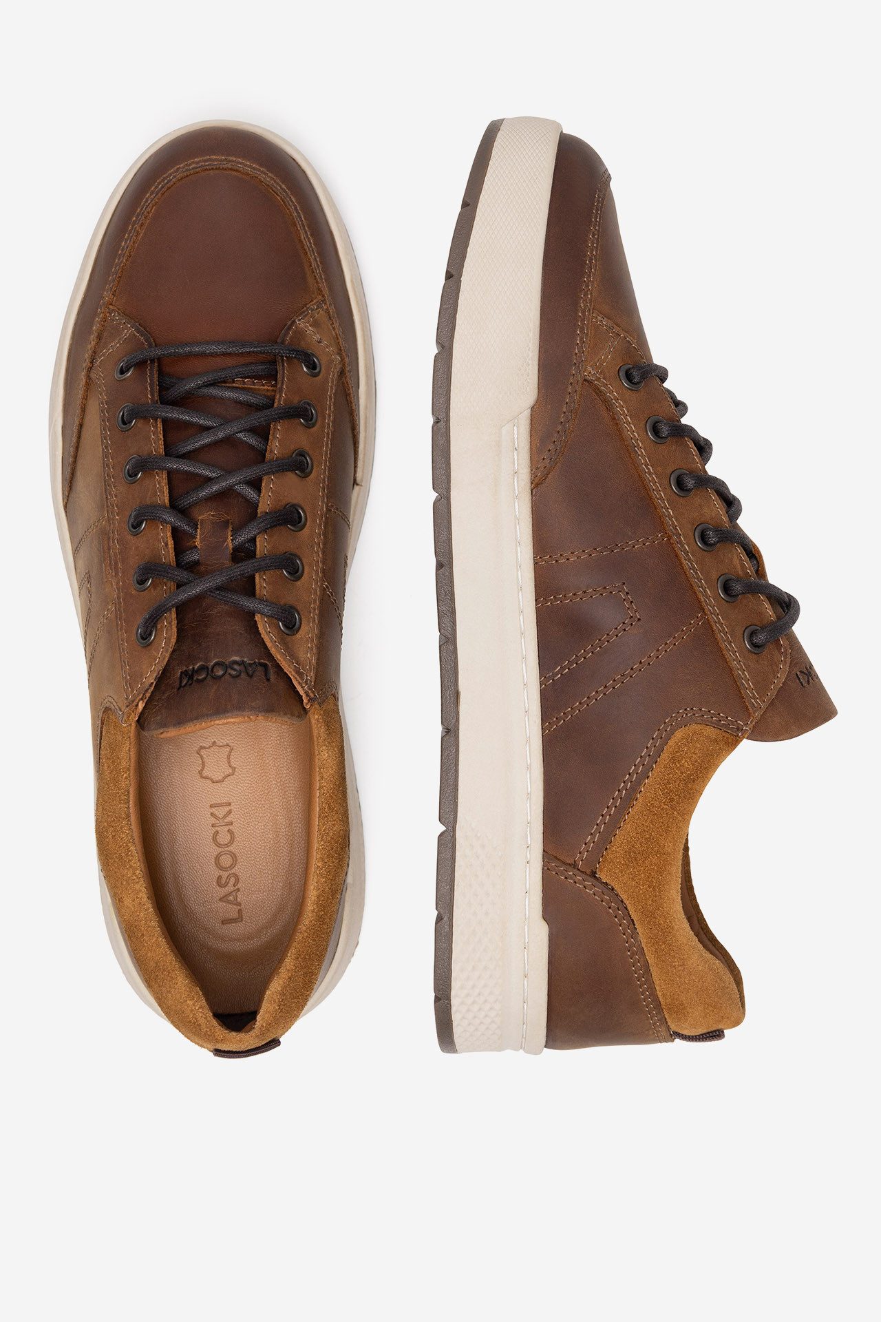 LASOCKI Lasocki Mann Schuh 45 braun 5905588826330 Slipper