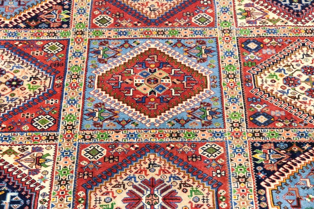 Orientteppich Yalameh Aliabad Höhe: rechteckig, Handgeknüpfter Nain Perserteppich, mm Orientteppich Trading, 12 161x261 