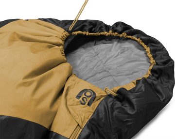 normani Deckenschlafsack Ultralight-Schlafsack (RV links) Runty, Ultraleicher, kompakter Einzelschlafsack mit 3D Mikrofaser Microtech Füllung - 570 g