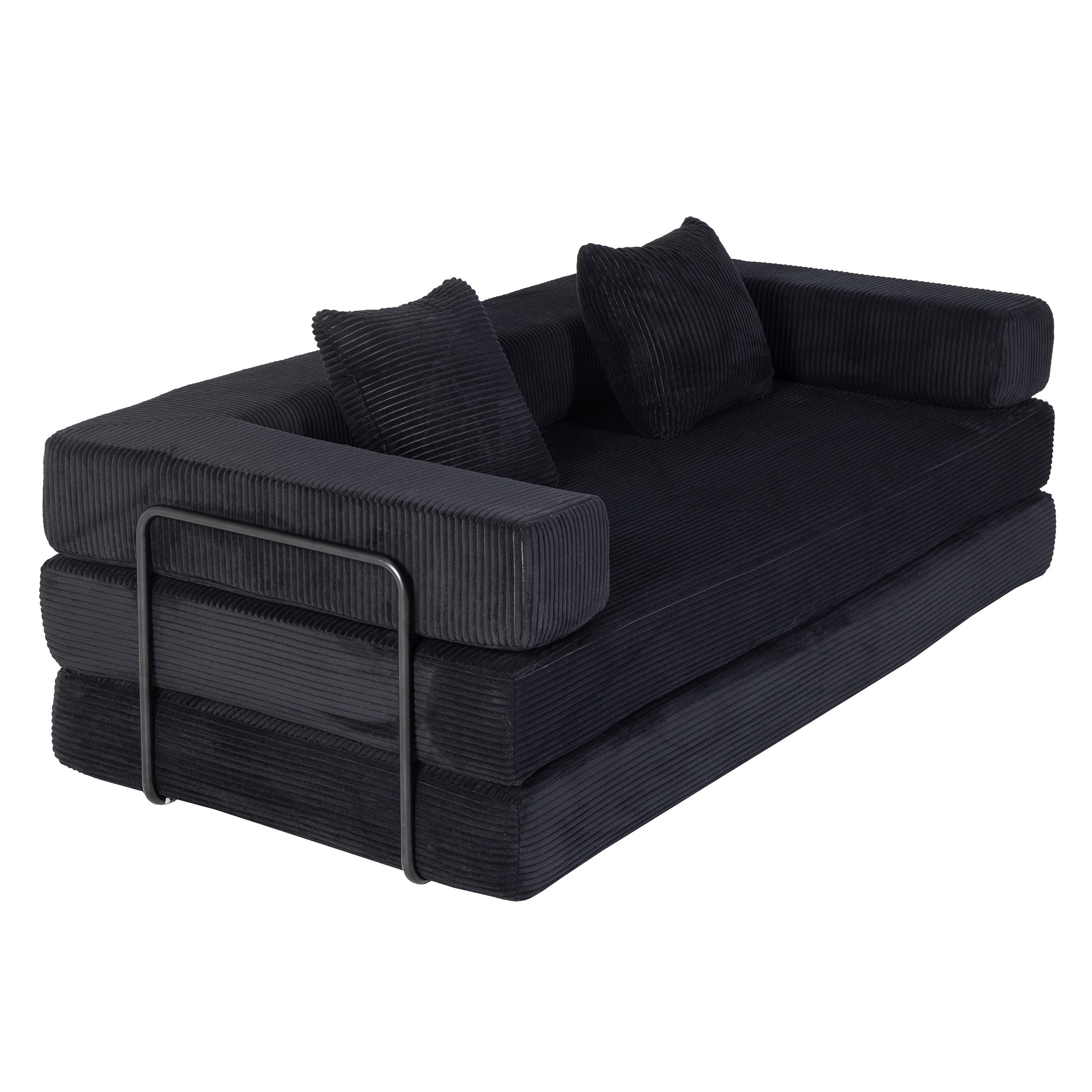 Leawin Sofa Faltbares Cord Schlafsofa, 4-in-1 günstig online kaufen