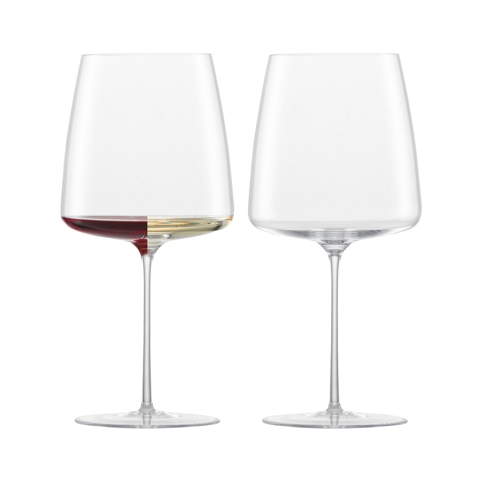 Zwiesel Glas Rotweinglas Simplify Rotweingläser 740 ml 2er Set, Glas