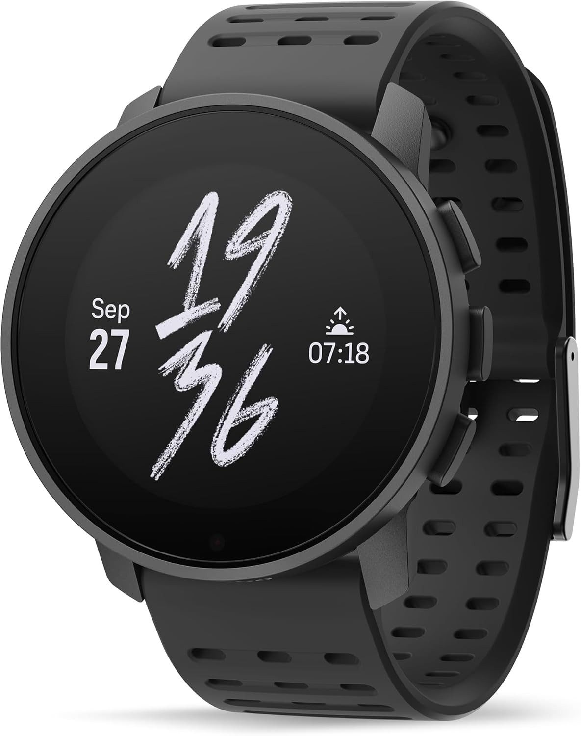 Suunto Smartwatch (4,3 cm, android ios), Ultraleichte GPS Outdooruhr mit Navigation, Sensorik