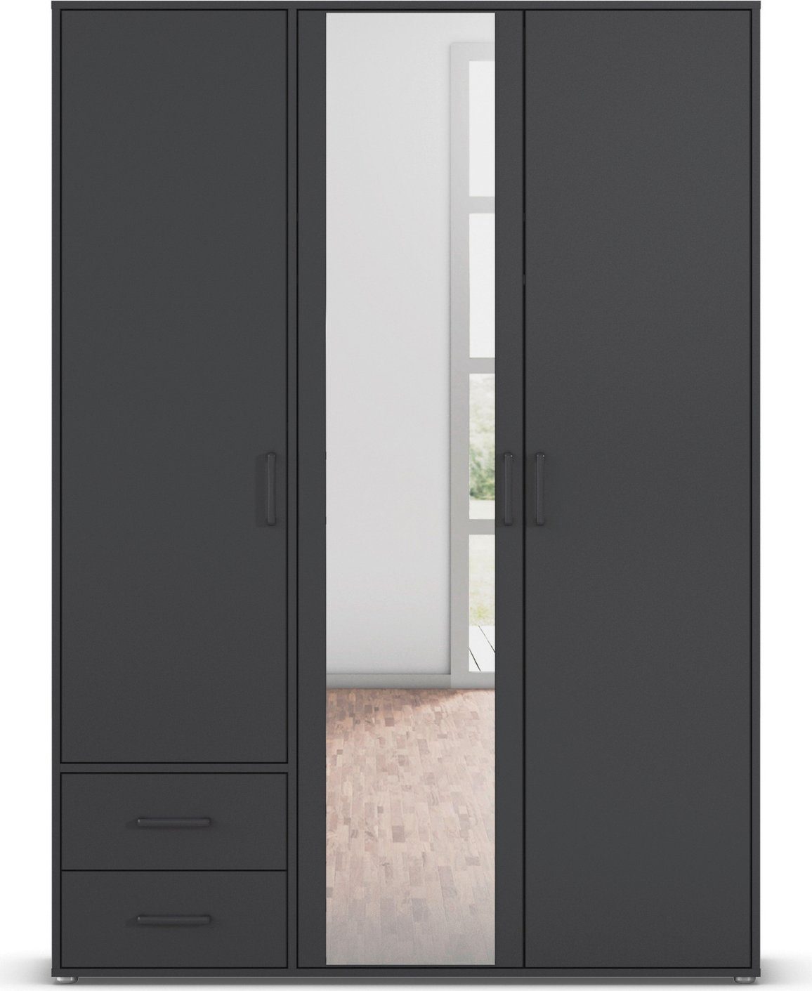 rauch Drehtürenschrank "Kleiderschrank Schrank Garderobe Wäscheschrank VOYA günstig online kaufen