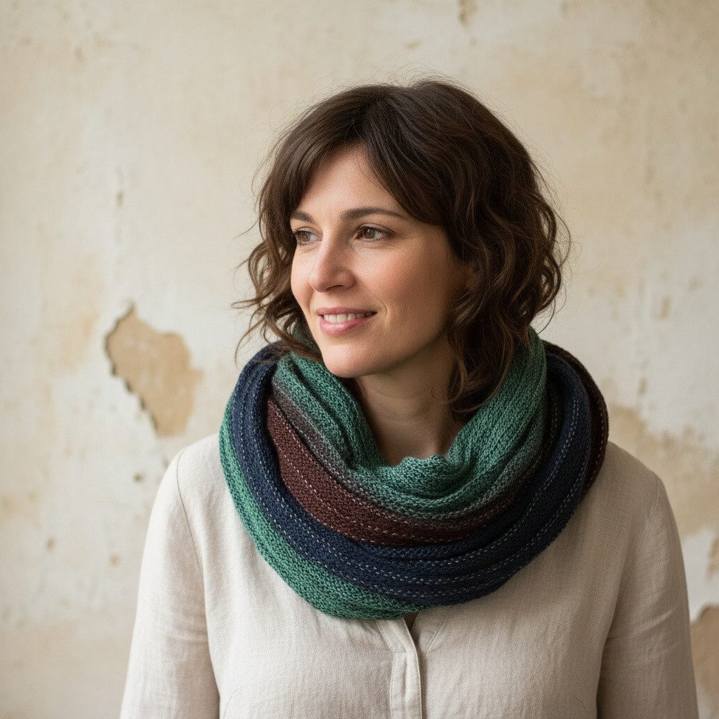 Guru-Shop Halstuch Weicher Loop Schal Stola, Magic Loopschal,.. günstig online kaufen