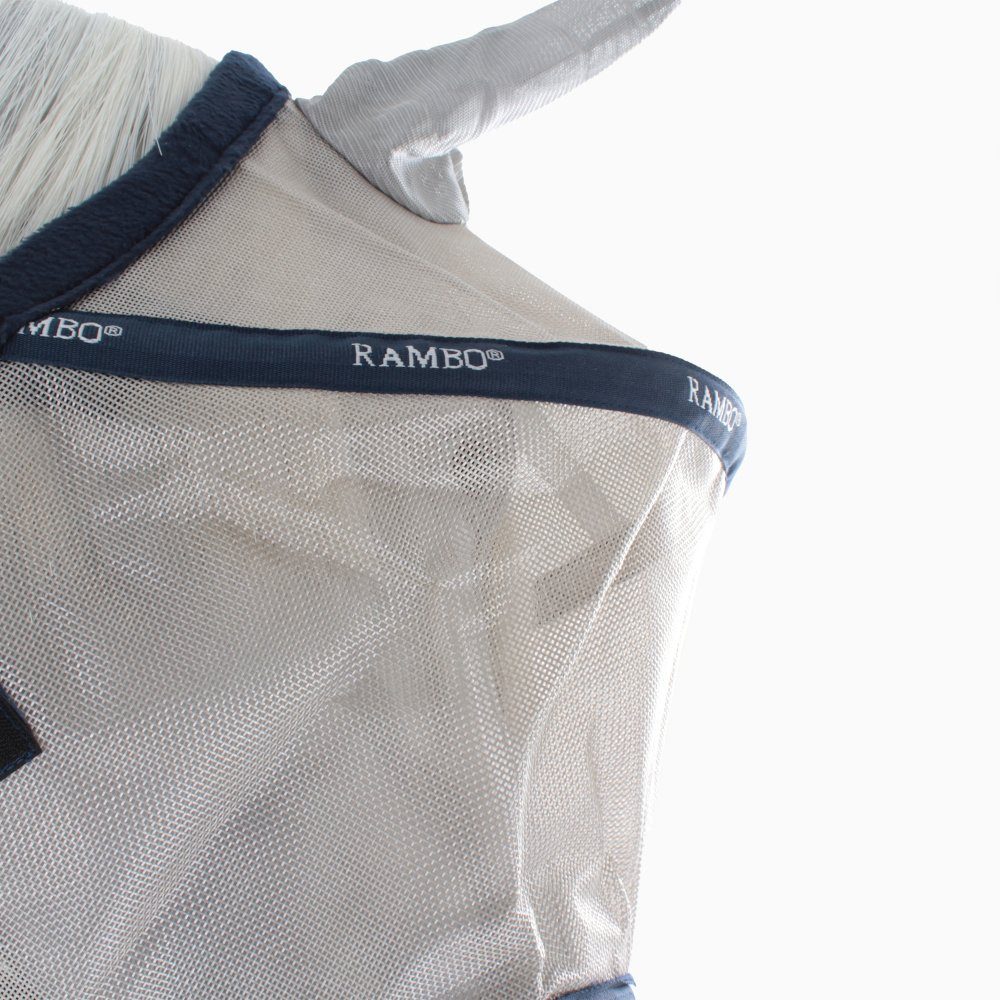 Horseware Fliegenmasken Horseware Rambo Plus Fly Mask Untreated