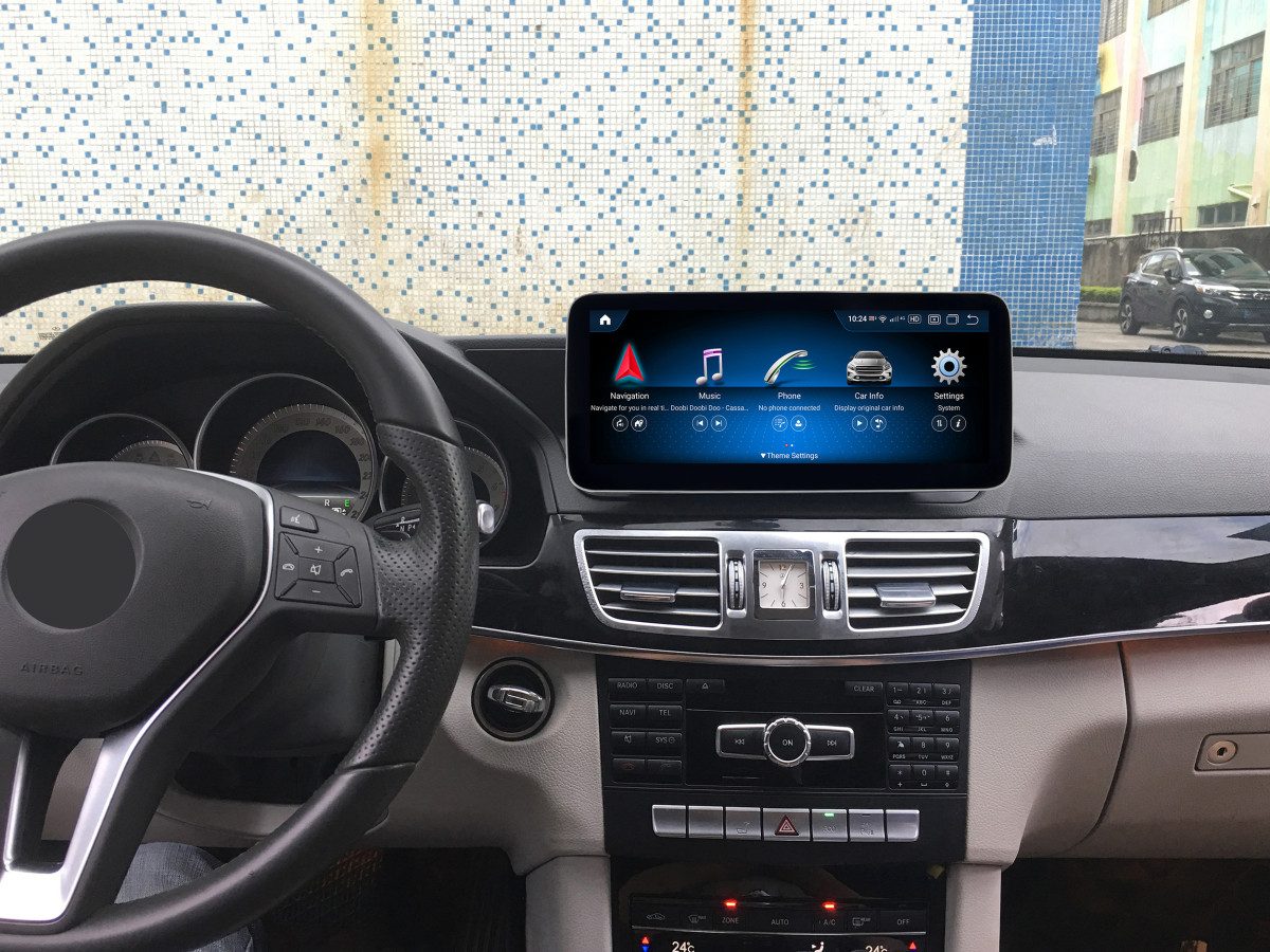 GABITECH Android 14 GPS Navi für Mercedes Benz E Klasse W212, S212 NTG 4.5 Autoradio (FM / AM-Radio, RDS, DAB+ Optional, 10.3 zoll. Baujahr 2013-2014. Drahtlos Carplay und Android Auto)