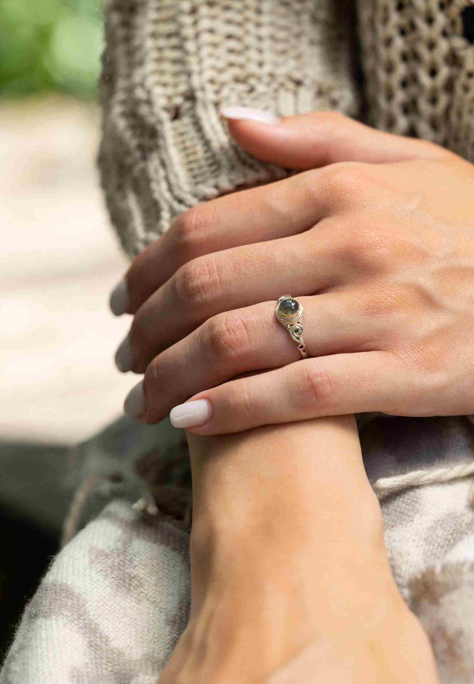 mantraroma Silberring KINURI aus 925 Silber günstig online kaufen
