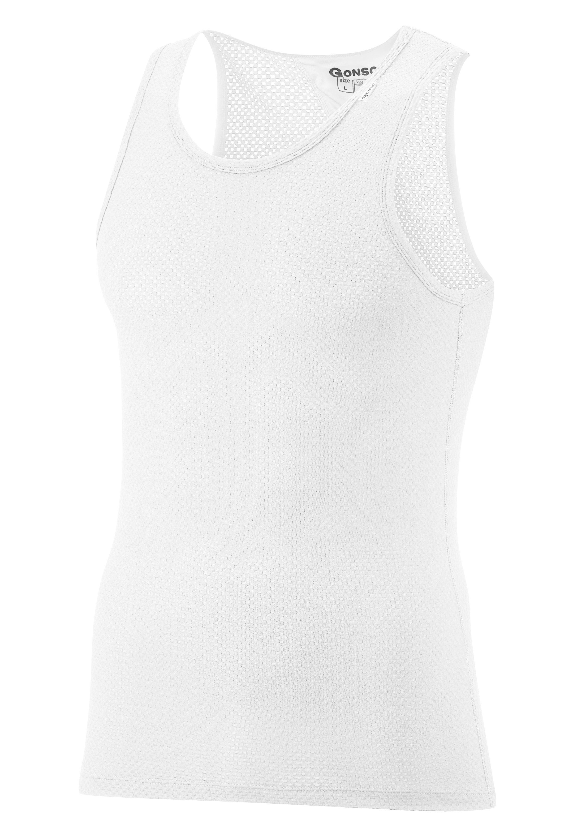 Gonso Funktionsshirt Base Shirt Sleeveless M Herren Fahrrad-Unterhemd, elastisch und atmungsaktiv Rundhals Radshirt