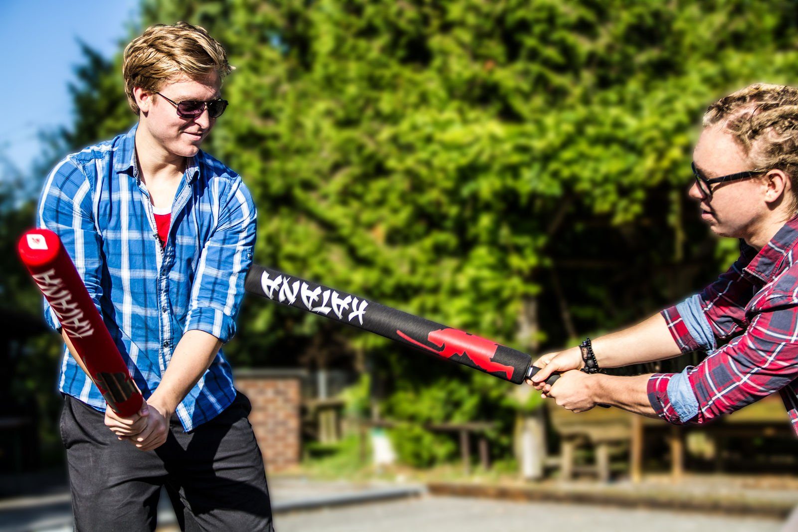 Schildkröt Spiel Katana Soft Schwerter Set, Schaumstoffschwerter