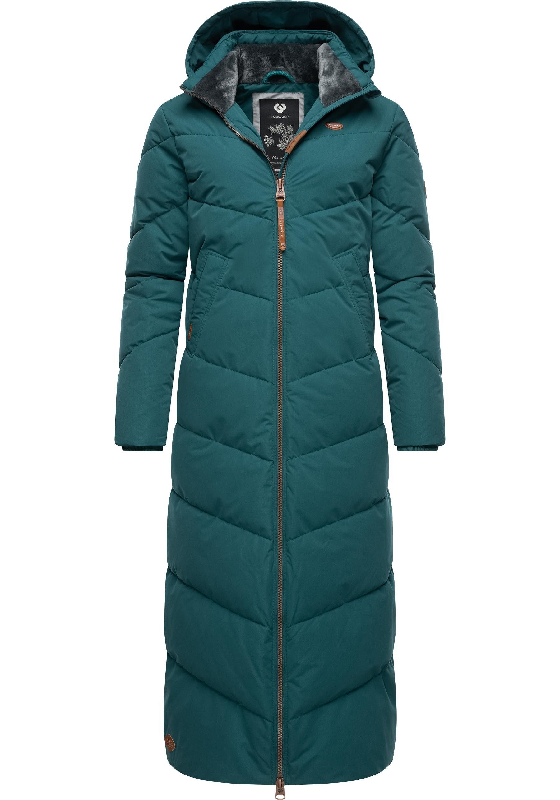 Ragwear Wintermantel Rebelka Extralong wasserdichter Winterparka günstig online kaufen
