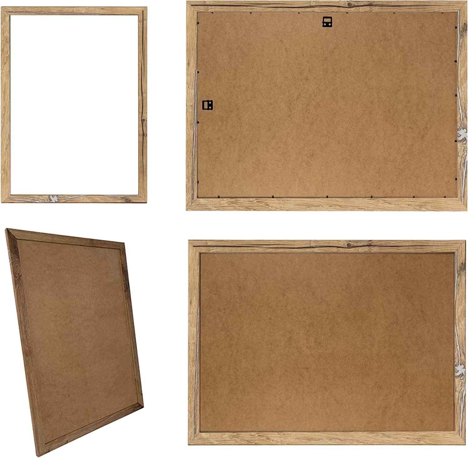 Clamaro Bilderrahmen Bilderrahmen Eiche Altholz CLAMARO Collage nach Maß FS günstig online kaufen