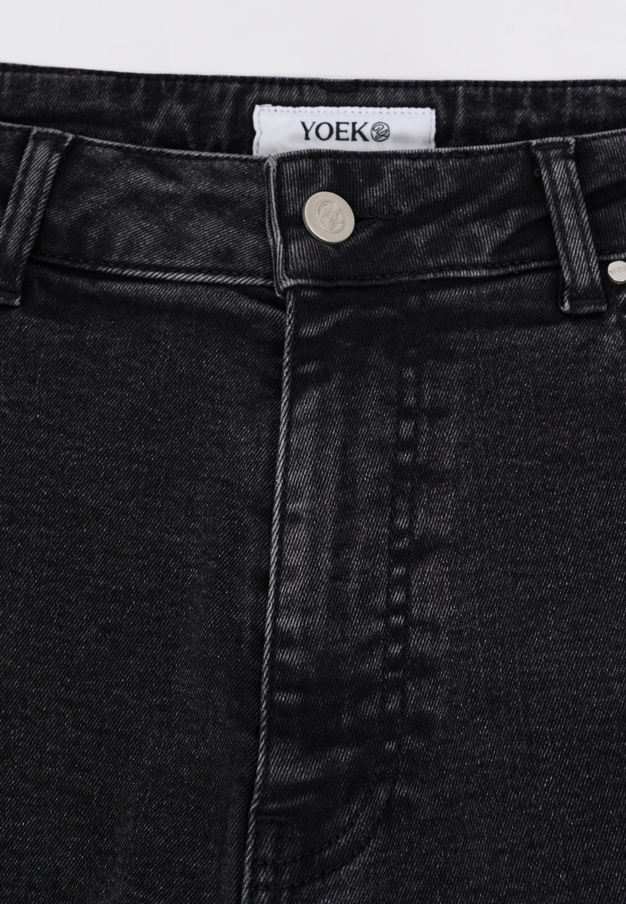 YOEK High-waist-Jeans Damen Jeans Bootcut
