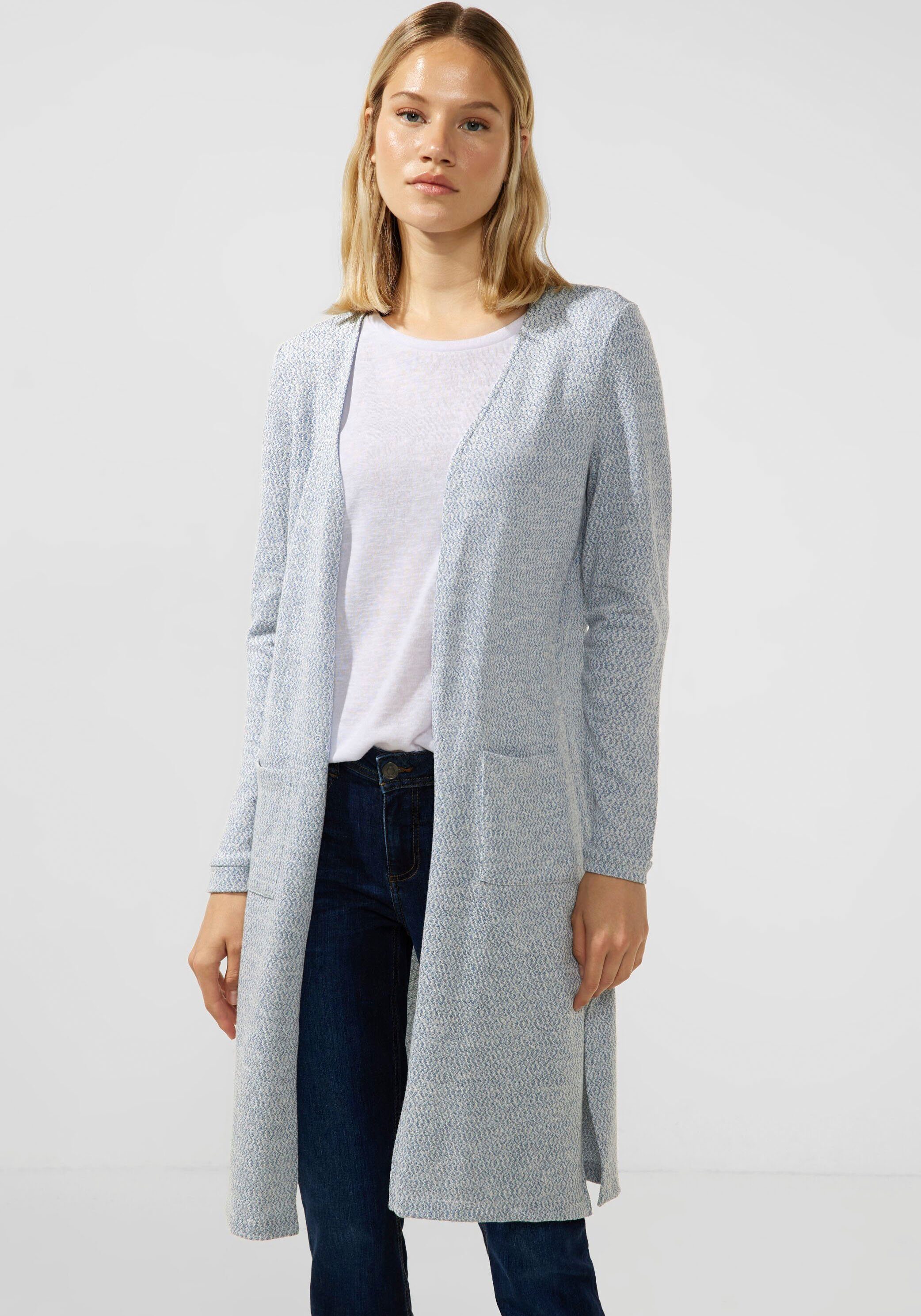 STREET ONE Longsleeve mit Eingrifftaschen