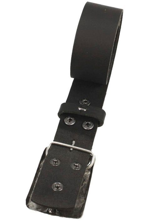 Rettungsring Gürtel Ledergürtel mit austauschbarer Schließe »Totenkopf Silb günstig online kaufen