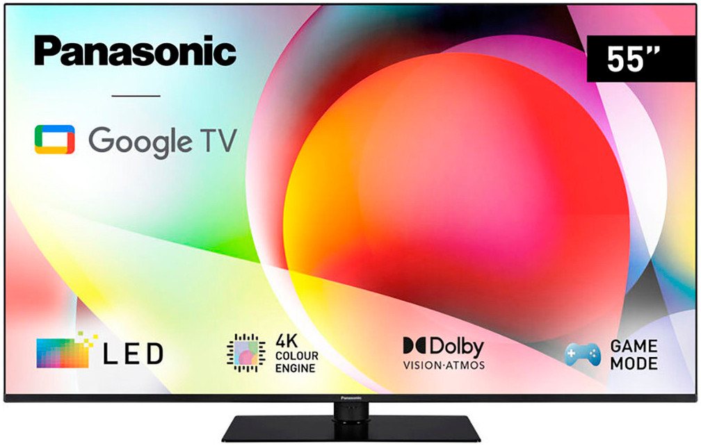 Panasonic TN-55W70AEZ LED-Fernseher (139 cm/55 Zoll, 4K Ultra HD, Google TV, Smart-TV) schwarz ! RABATT: 17.59% Panasonic TN-55W70AEZ LED-Fernseher (139 cm/55 Zoll, 4K Ultra HD, Google TV, Smart-TV) schwarz ! RABATT: 17.59%
