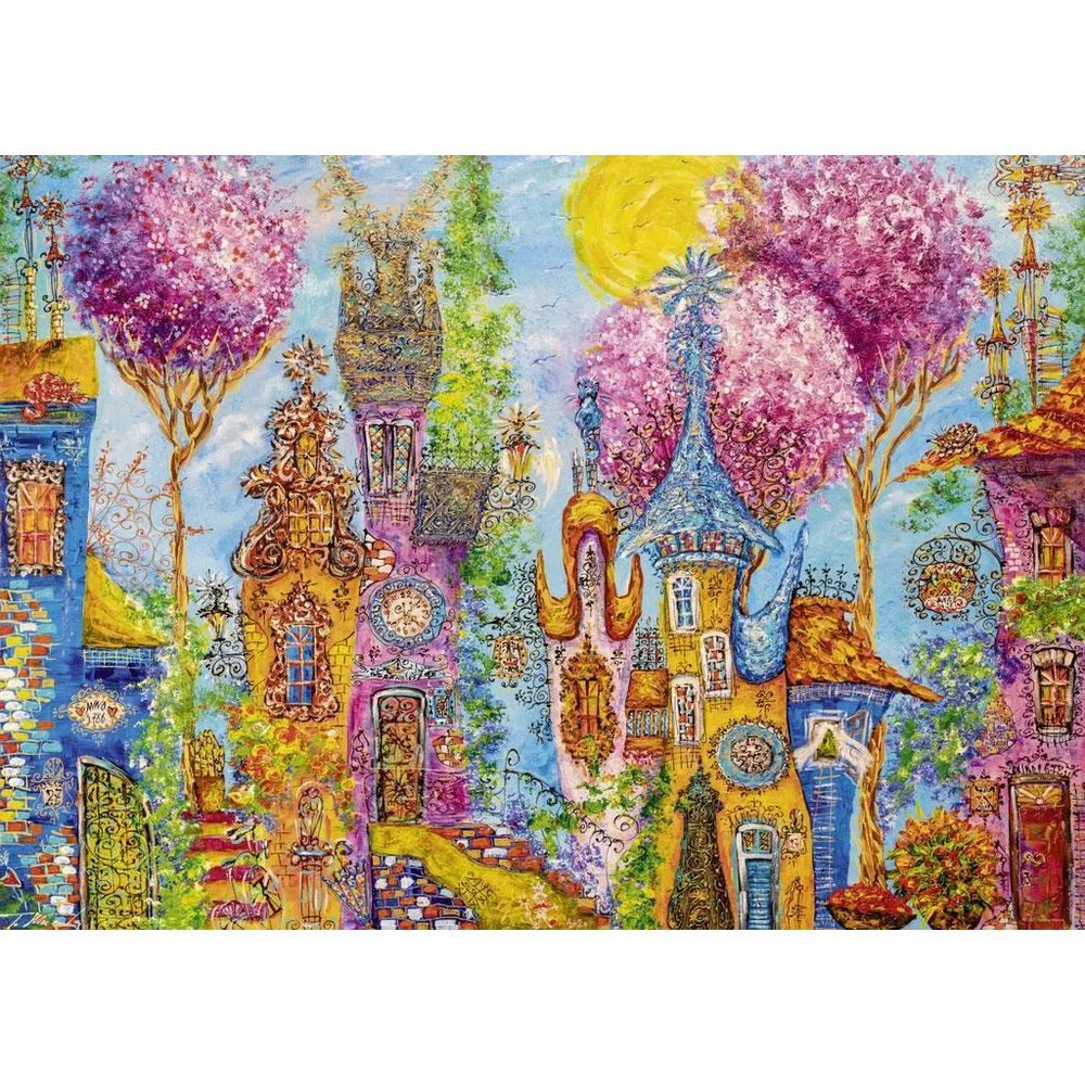 HEYE Puzzle Pink Trees Puzzle 1000 Teile, 1000 Puzzleteile