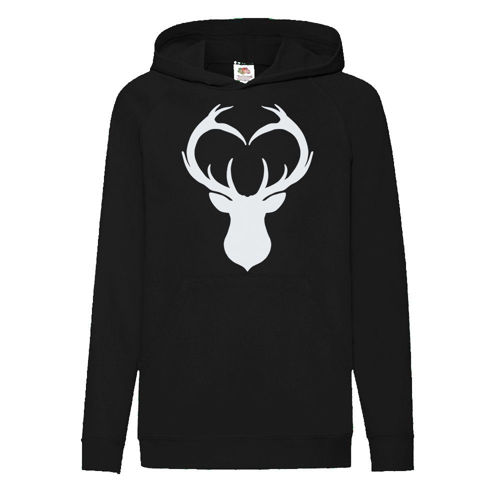 Hoodie Hirschkopf