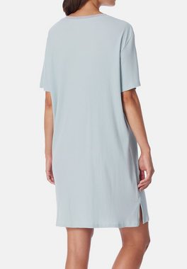 Schiesser Nachthemd Casual Nightwear (1-tlg) Nachthemd - Atmungsaktiv - Gesamtlänge 90 cm