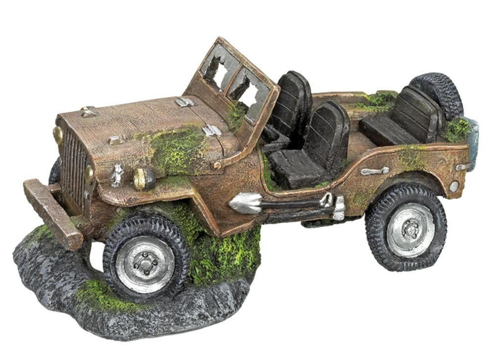 Aquariendeko Aqua Ornaments "JEEP WRACK" L26 x B15,5 x H12,5 cm