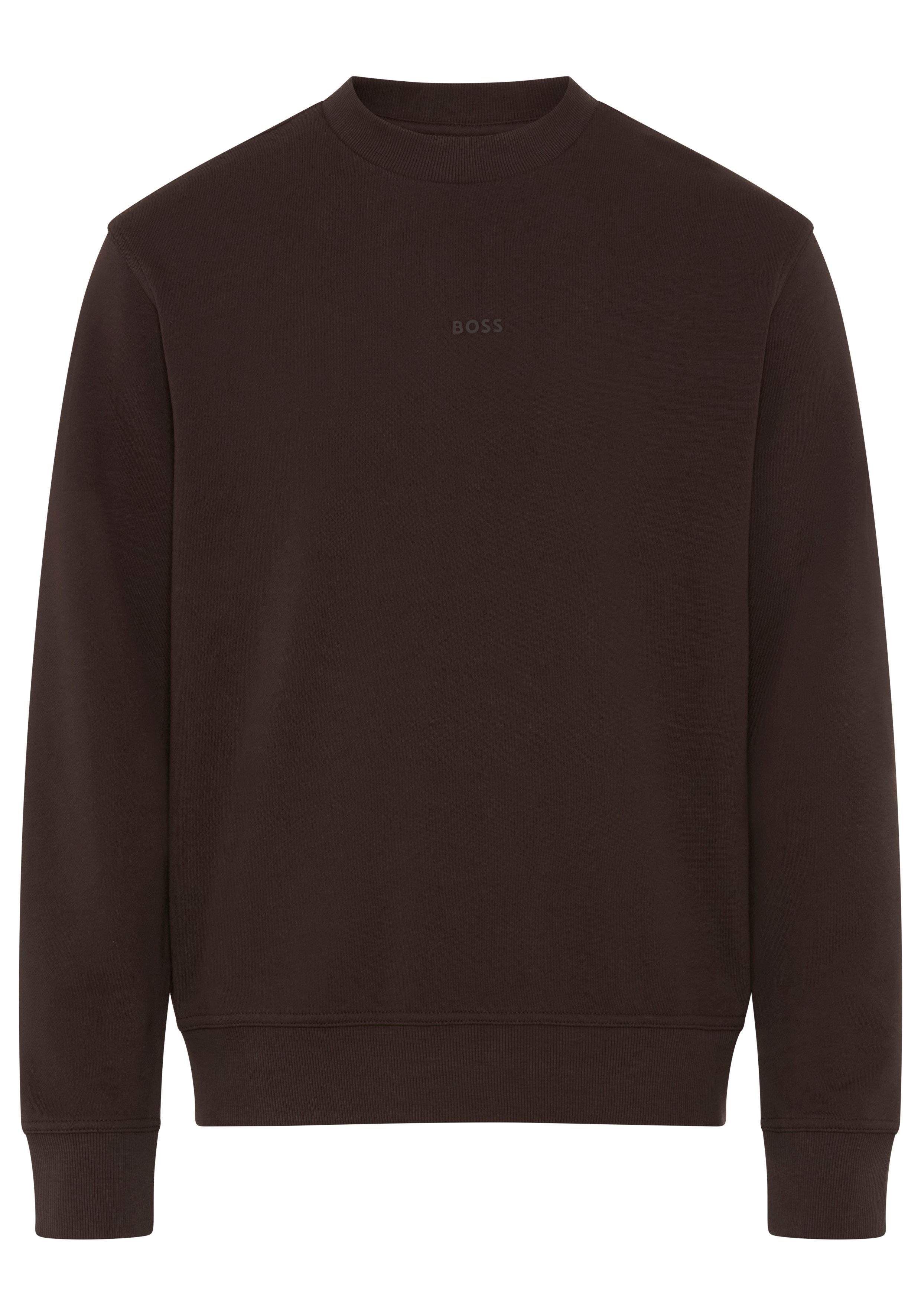 BOSS ORANGE Sweatshirt WeSmallcrew mit Logo auf der Brust
