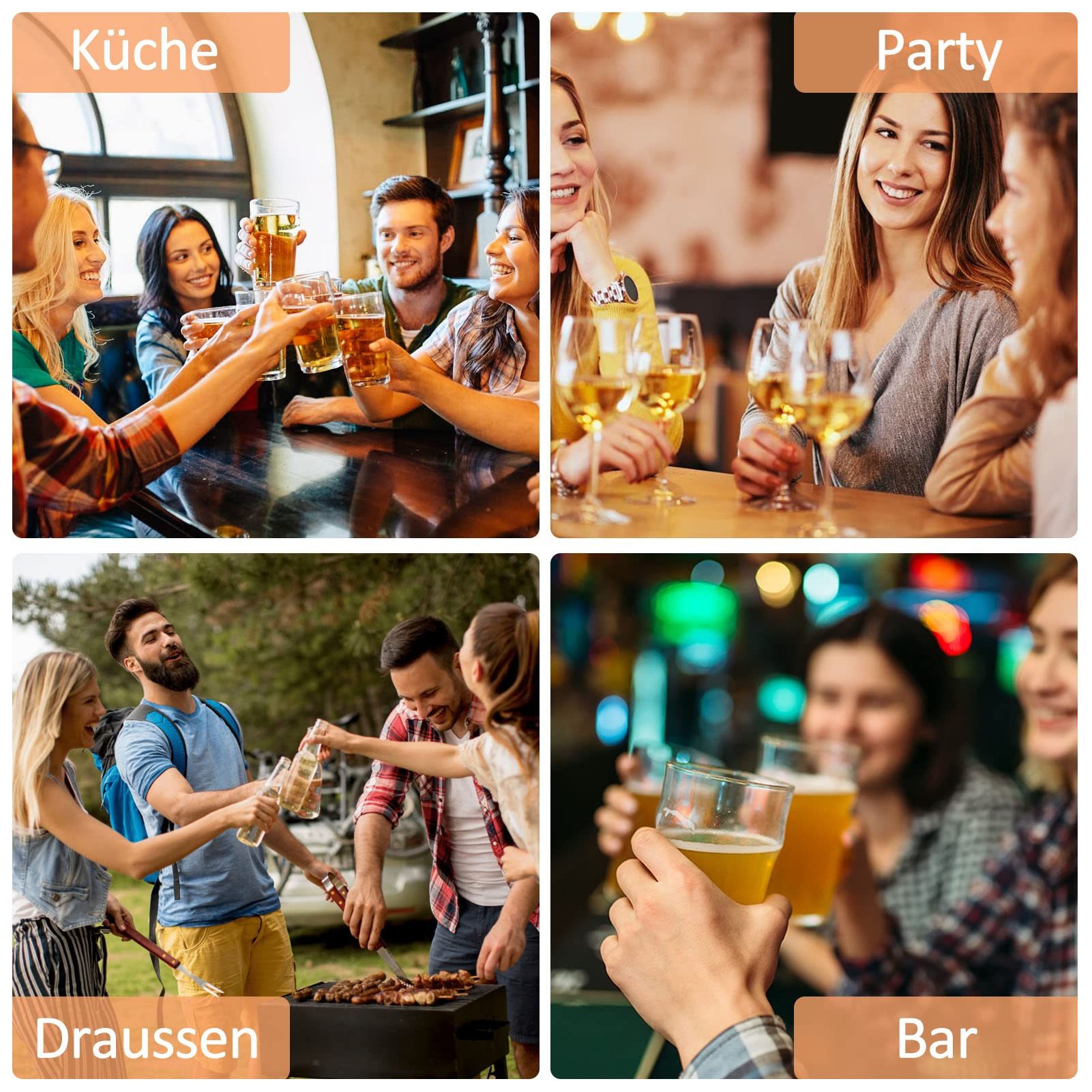 Youyijia Flaschenöffner Bieröffner Wandmontage Flaschenöffner (1-tlg) – Bild 5 von 5
