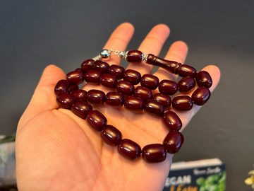 TesbihBid Kettenanhänger Cherry (Tesbih Misbaha islam Amber Kehribar oltu, (Prayerbeads Bakalite faturan Gebetskette Sandalous)