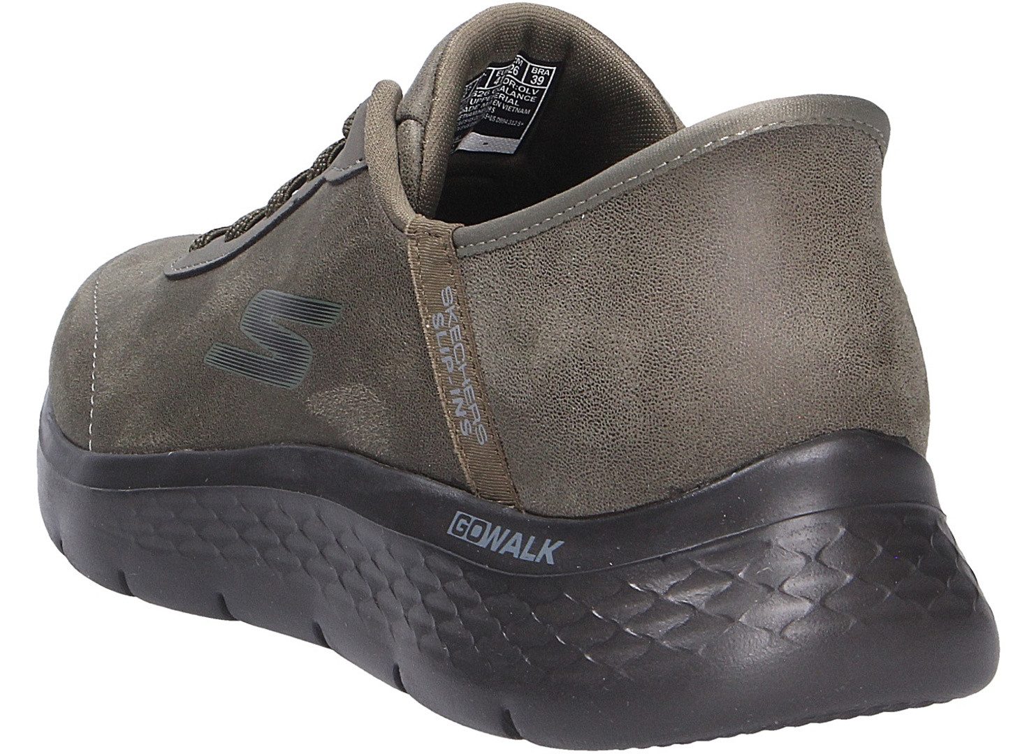 Skechers Skechers Herren Halbschuh GO WALK FLEX grün Größe Sneaker