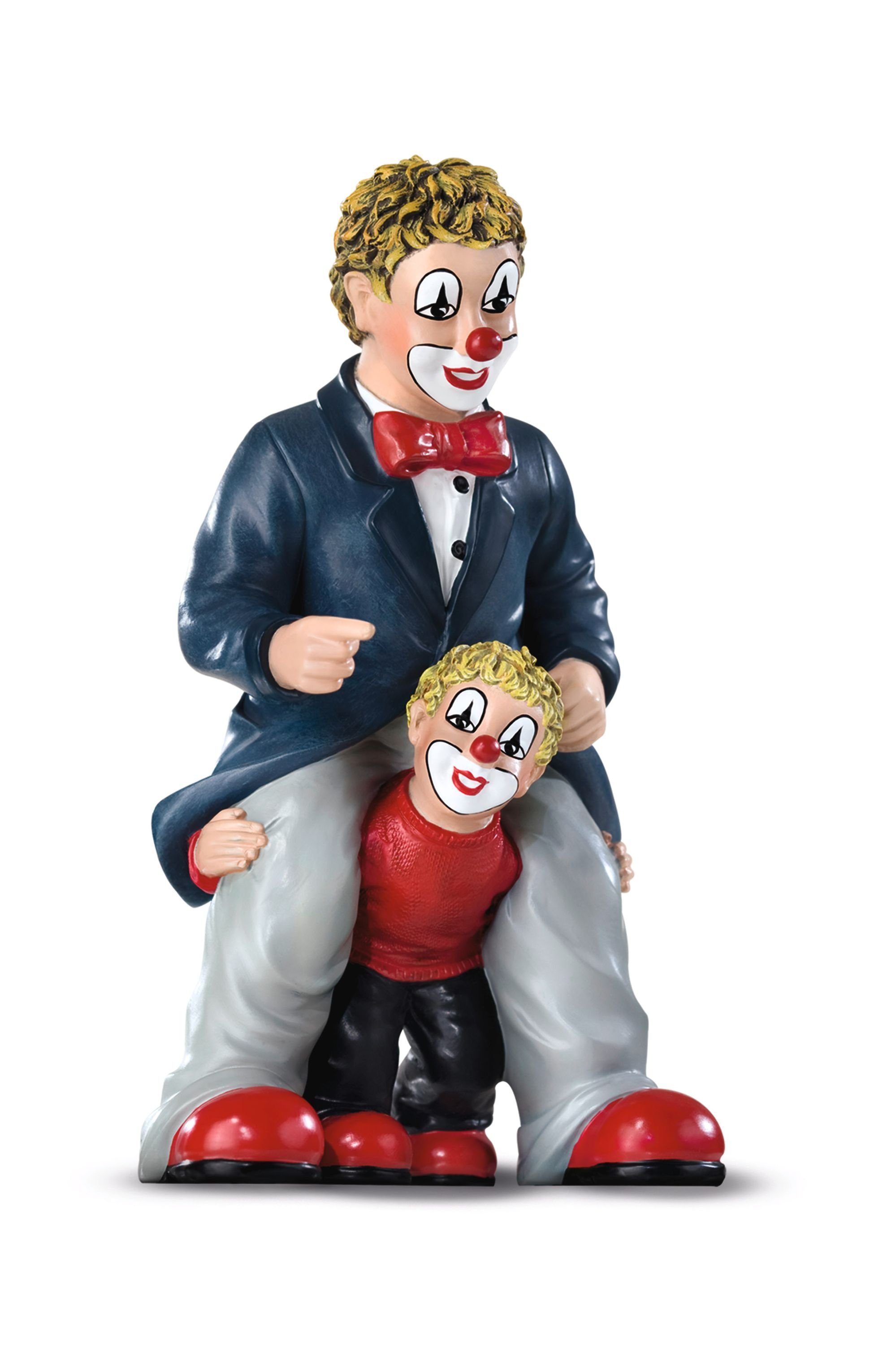 GILDE Sammelfigur Gildeclowns Figur Das gute Versteck - mehrfarbig - H. 15cm (1 Stück)