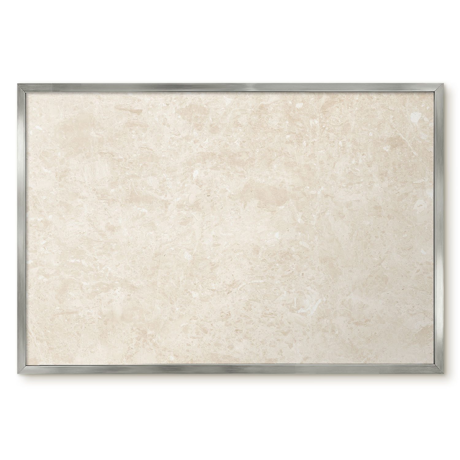 Tulup Magnettafel Moderne Magnettafel für Magnete mit stilvollem Rahmen, Cremige Eleganz, Cremig
